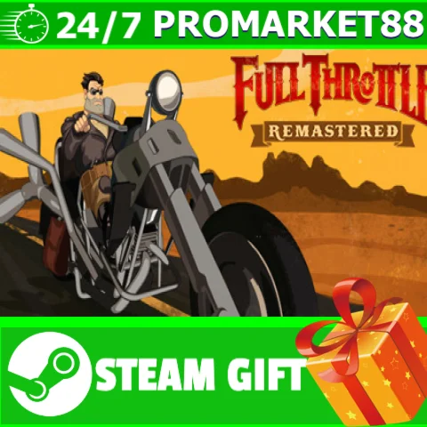 ⭐️ВСЕ СТРАНЫ+РОССИЯ⭐️ Full Throttle Remastered STEAM