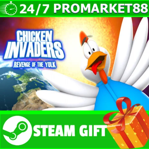 ⭐️ВСЕ СТРАНЫ+РОССИЯ⭐️ Chicken Invaders 3 Steam Gift