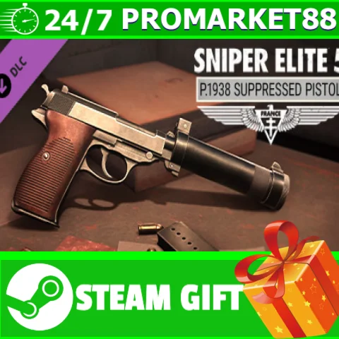 ⭐️ВСЕ СТРАНЫ⭐️ Sniper Elite 5: P.1938 Suppressed Pistol