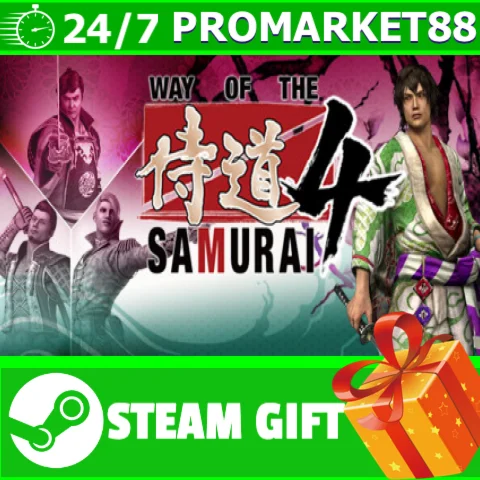 ⭐️ВСЕ СТРАНЫ+РОССИЯ⭐️ Way of the Samurai 4 Steam Gift