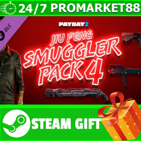 ⭐️ВСЕ СТРАНЫ⭐️ PAYDAY 2: Jiu Feng Smuggler Pack 4 STEAM