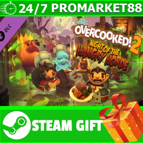 ⭐️ Overcooked! 2 - Night of the Hangry Horde STEAM
