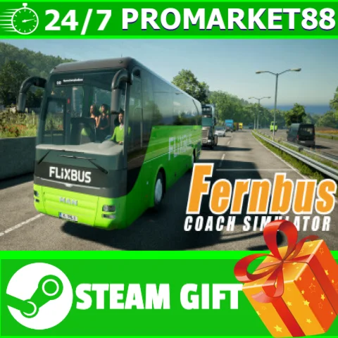 ⭐️ВСЕ СТРАНЫ+РОССИЯ⭐️ Fernbus Simulator Steam Gift