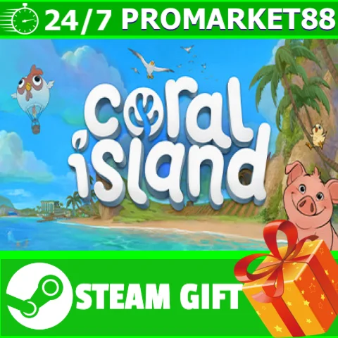 ⭐️ВСЕ СТРАНЫ+РОССИЯ⭐️ Coral Island Steam Gift