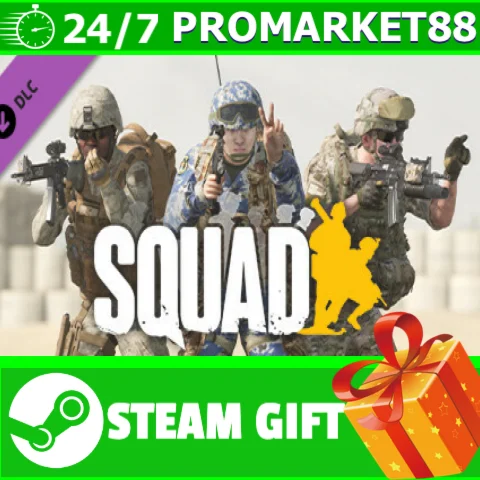 ⭐️ВСЕ СТРАНЫ+РОССИЯ⭐️ Squad - Attitude Pack Steam Gift