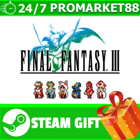 ⭐️ВСЕ СТРАНЫ+РОССИЯ⭐️ FINAL FANTASY III Steam Gift