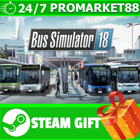 ⭐️ВСЕ СТРАНЫ+РОССИЯ⭐️ Bus Simulator 18 Steam Gift