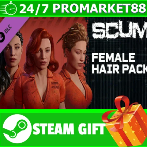 ⭐️ВСЕ СТРАНЫ+РОССИЯ⭐️ SCUM Female Hair Pack Steam Gift