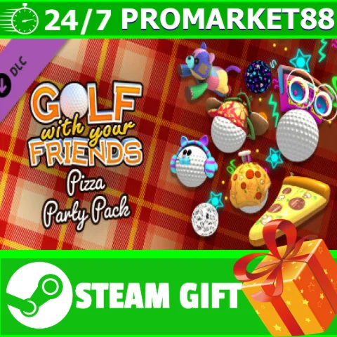 ⭐️ Golf With Your Friends - Pizza Party Pack STEAM