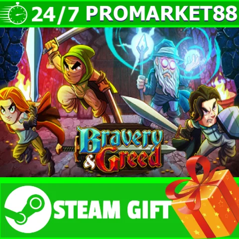 ⭐️ВСЕ СТРАНЫ+РОССИЯ⭐️ Bravery and Greed Steam Gift