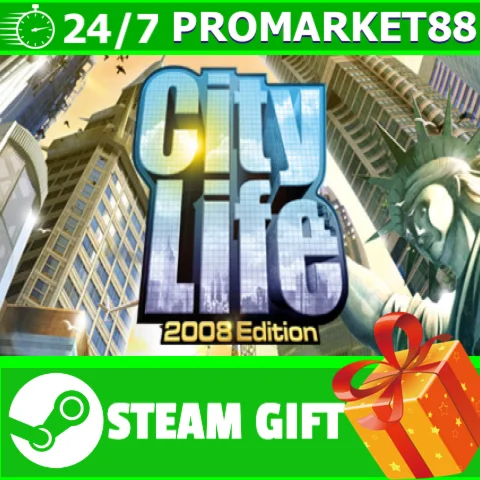 ⭐️ВСЕ СТРАНЫ+РОССИЯ⭐️ City Life 2008 Steam Gift
