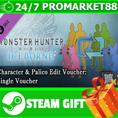 ⭐️ Monster Hunter World Character Palico Edit Voucher S