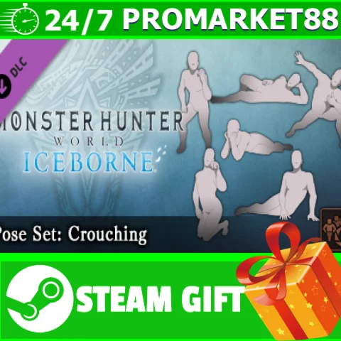 ⭐️ Monster Hunter: World - Pose Set: Crouching STEAM