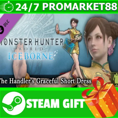 ⭐️ Monster Hunter World The Handler's Graceful Short Dr