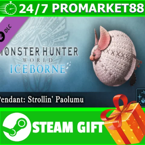⭐️ Monster Hunter World Iceborne Pendant Strollin' Paol