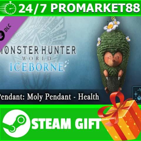 ⭐️ Monster Hunter World Iceborne Pendant Moly Pendant H