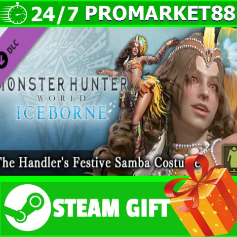 ⭐️ Monster Hunter World The Handler's Festive Samba Cos