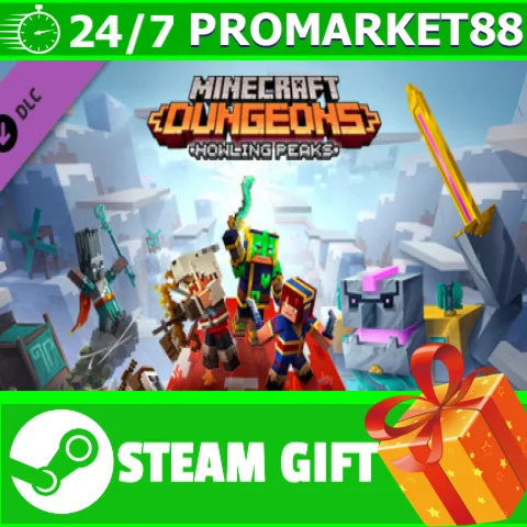 ⭐️ВСЕ СТРАНЫ⭐️ Minecraft Dungeons Howling Peaks STEAM