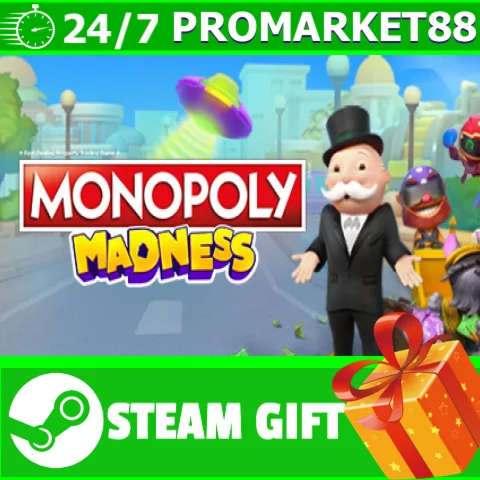 ⭐️ВСЕ СТРАНЫ+РОССИЯ⭐️ Monopoly Madness Steam Gift