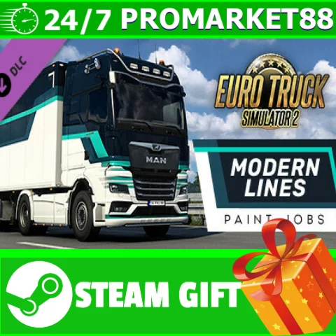 ⭐️ Euro Truck Simulator 2 Modern Lines Paint Jobs Pack