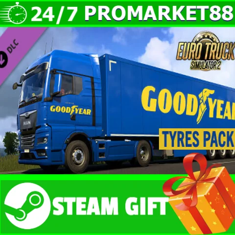 ⭐️ Euro Truck Simulator 2 - Goodyear Tyres Pack STEAM