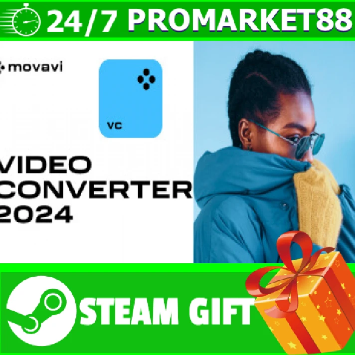 ⭐️ALL COUNTRIES⭐️ Movavi Video Converter 2024 STEAM GIF