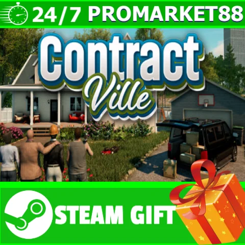 ⭐️ВСЕ СТРАНЫ+РОССИЯ⭐️ Contract Ville STEAM GIFT