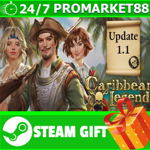 ⭐️ВСЕ СТРАНЫ+РОССИЯ⭐️ Caribbean Legend STEAM GIFT