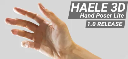 HAELE 3D - Hand Poser Lite 💎 АВТОДОСТАВКА STEAM РОССИЯ