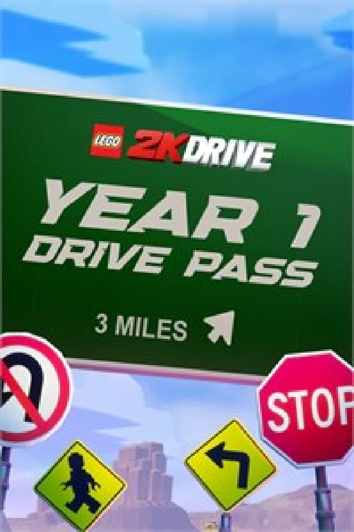 ☀️LEGO® 2K Drive Year 1 Drive Pass XBOX💵DLC