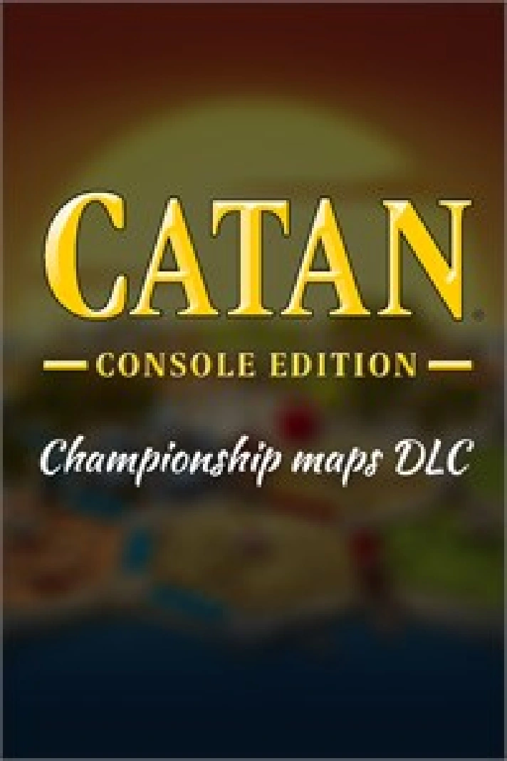 ☀️CATAN® - Championship Maps DLC XBOX💵DLC