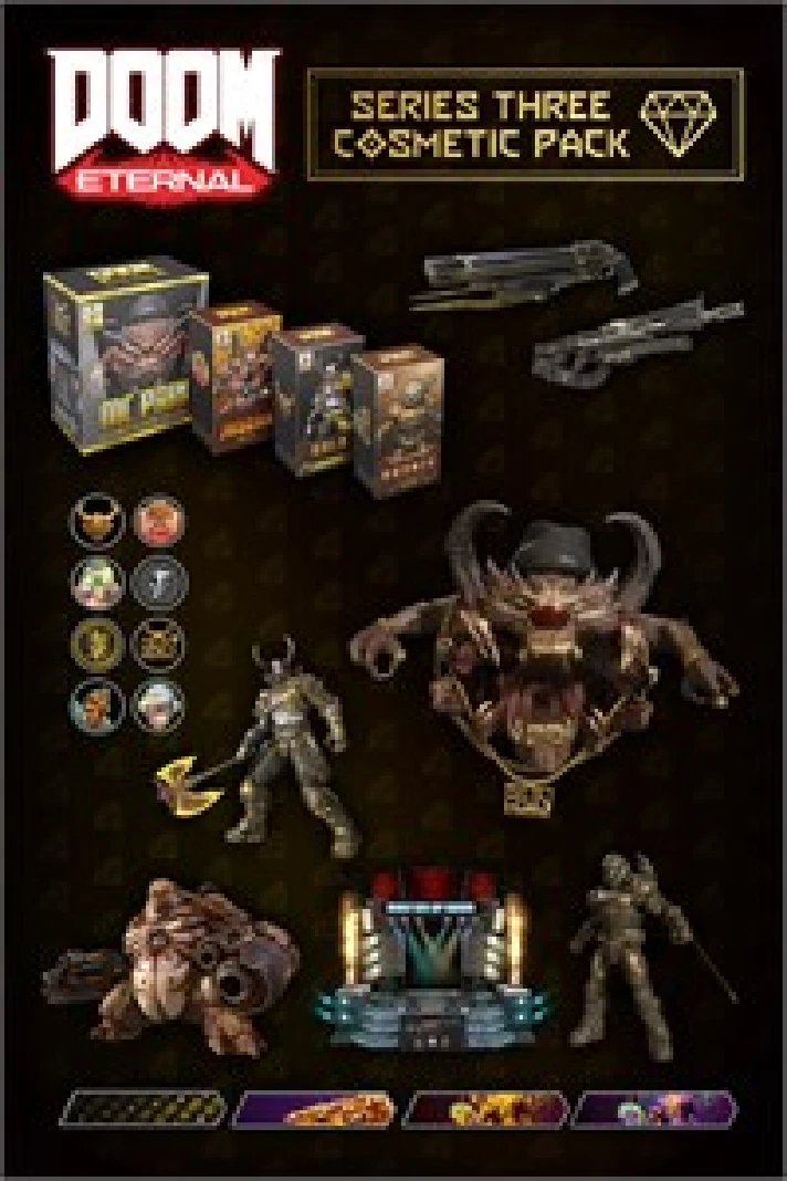 ☀️DOOM Eternal: Series Three Cosmetic Pack XBOX💵DLC