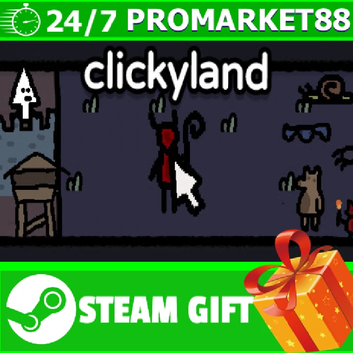 ⭐️ALL COUNTRIES⭐️ clickyland STEAM GIFT