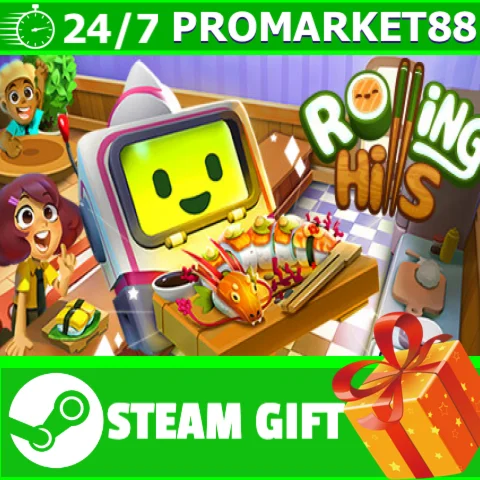 ⭐️ Rolling Hills: Make Sushi, Make Friends STEAM GIFT