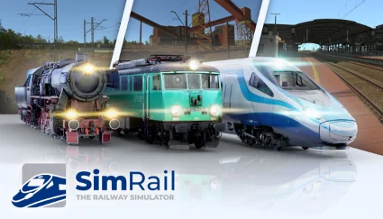 SIMRAIL -THE RAILWAY SIMULATOR・STEAM・НА 90 ДНЕЙ