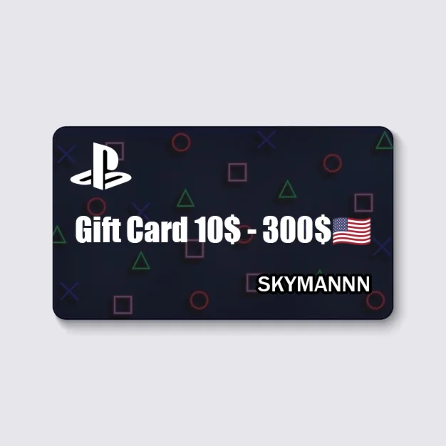 Playstation Network PSNGIFT CARD 1$ - 300$ ????????США