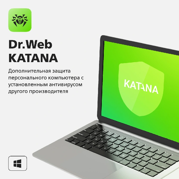 🔵 Dr.Web Katana 1 PC 2 Years