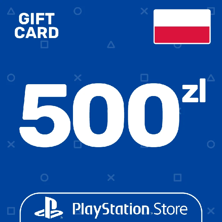 ⭐️PSN Top Up Card 500 PLN Poland