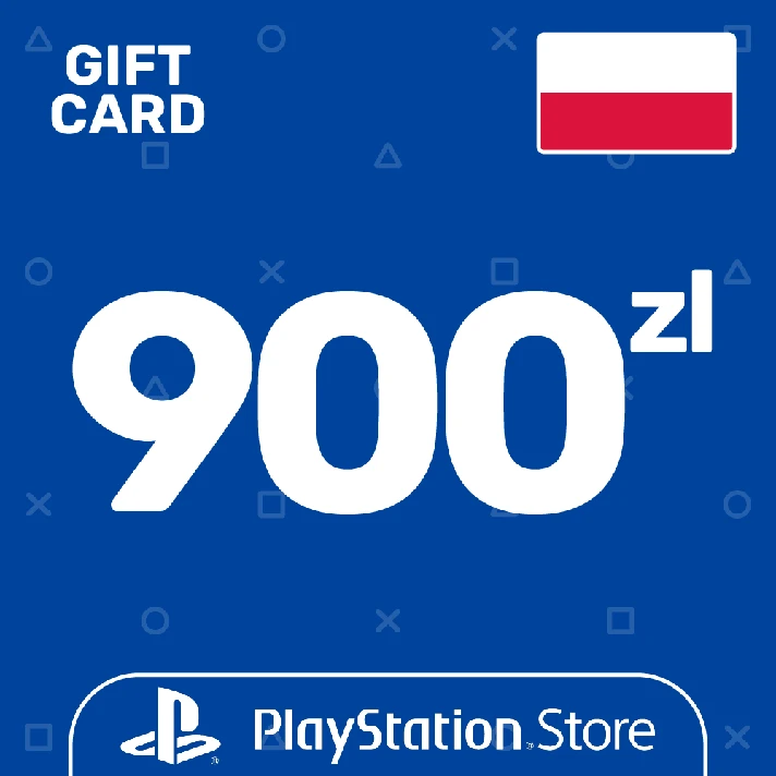 ⭐️PSN Top Up Card 900 PLN Poland