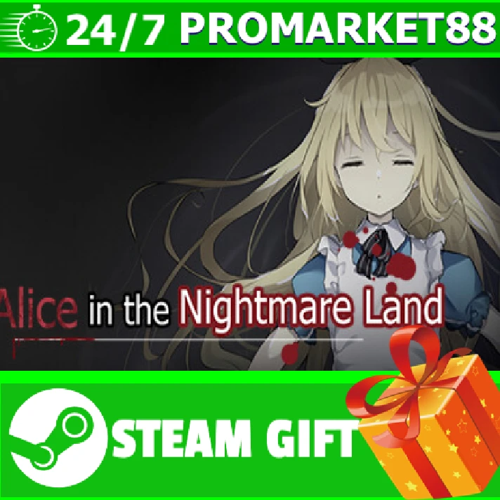 ⭐️ALL COUNTRIES⭐️ Alice in the Nightmare Land STEAM GIF