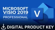 Visio Professional 2019 2 PCs GLOBAL Key