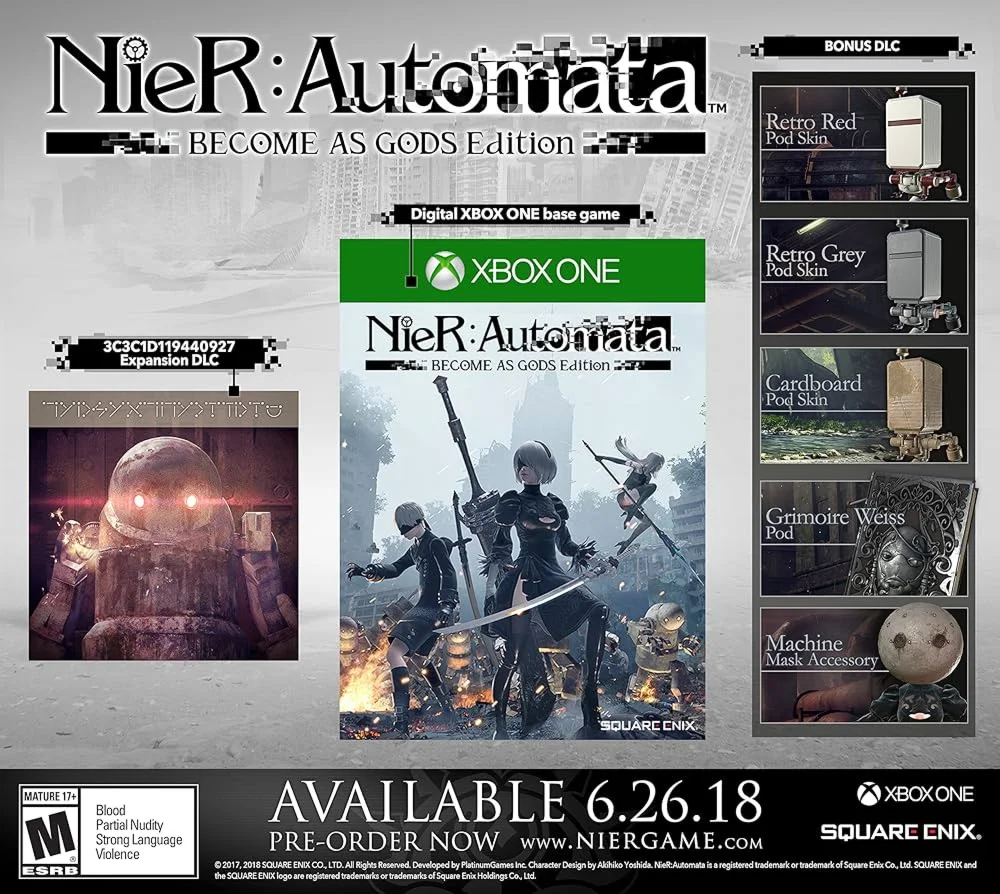 ⭐️ NieR:Automata BECOME AS GODS Edition Xbox One  X|S