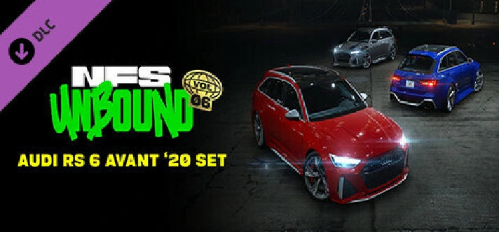 Need for Speed Unbound - Audi RS 6 Avant ‘20 Set Steam