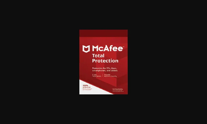 McAfee Total Protection Multidevice 1 Device 3 Years