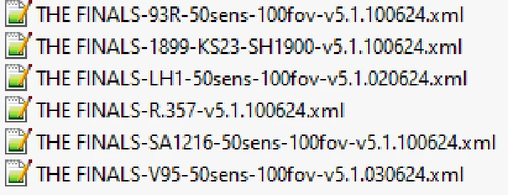 THE FINALS - 93R, V95, LH1, R.357..., Macros for razer