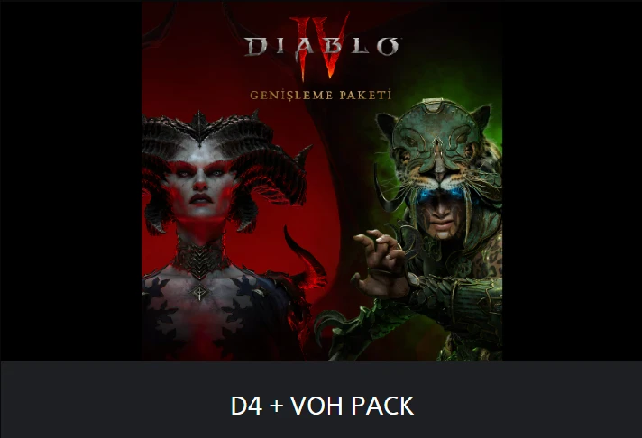 💥Diablo IV + DLC 🔵 PS4/PS5🔴TURKEY🔴