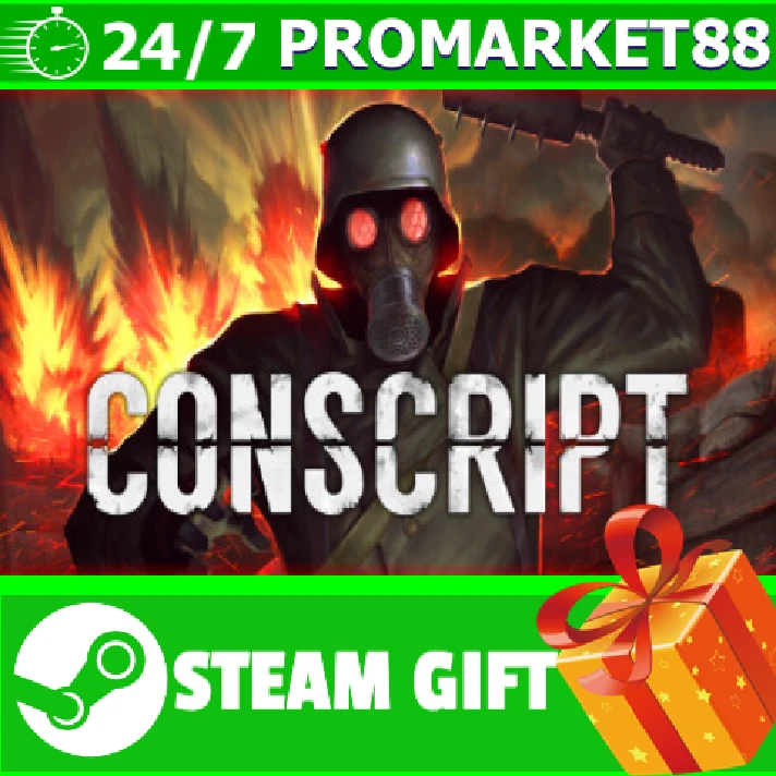 ⭐️ALL COUNTRIES⭐️ CONSCRIPT Officer Edition STEAM GIFT