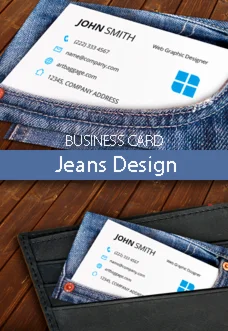 Jeans Design Business Card