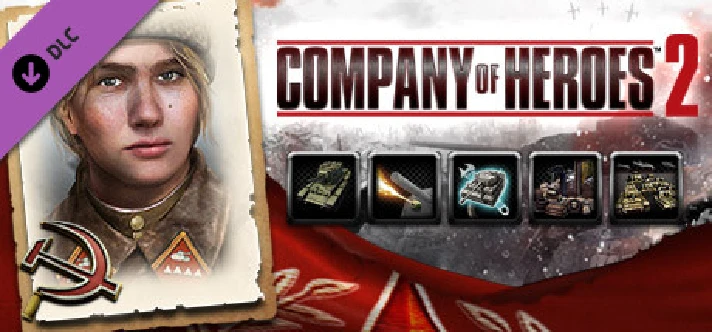 ✅Company of Heroes 2 Soviet Commanders Collection⭐Steam