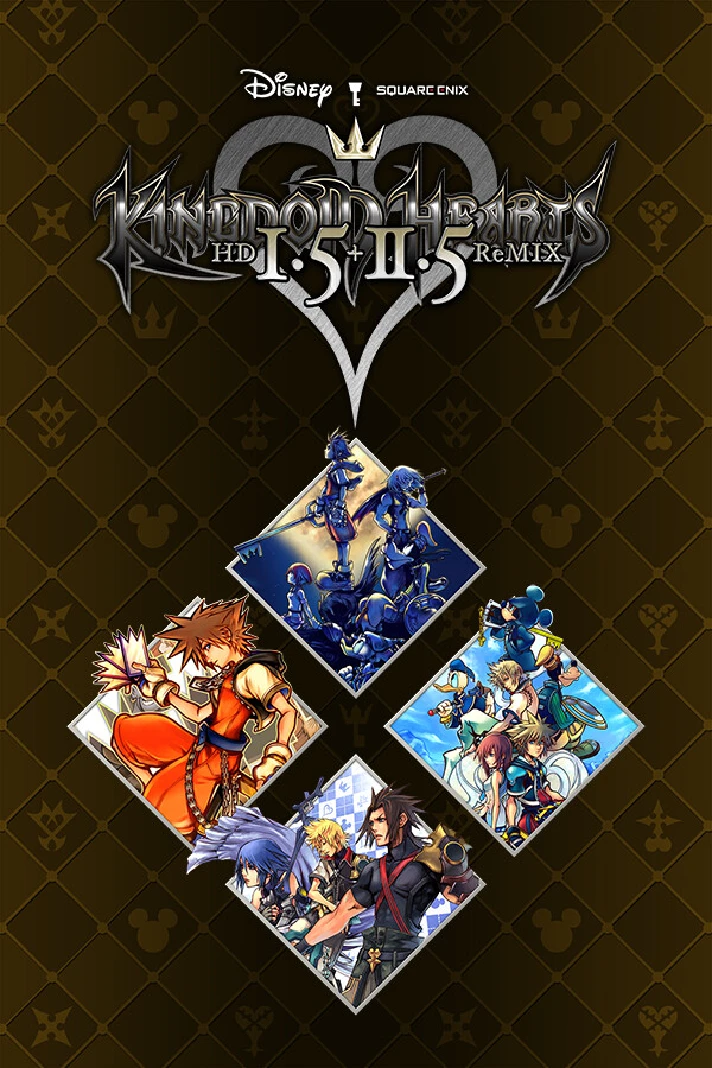 🎁KINGDOM HEARTS -HD 1.5+2.5 ReMIX-🌍ROW✅AUTO